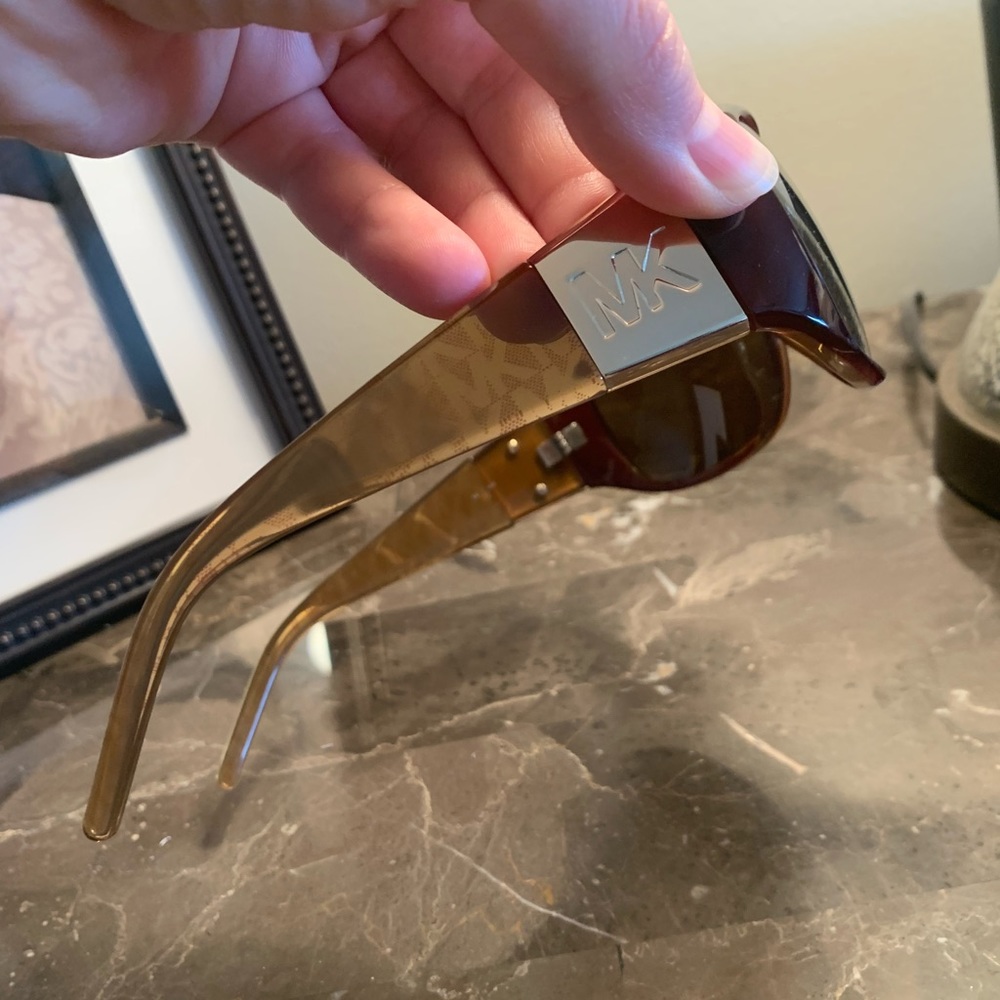 Michael Kors Brown Tortoise Shell Sunglasses! - image 6